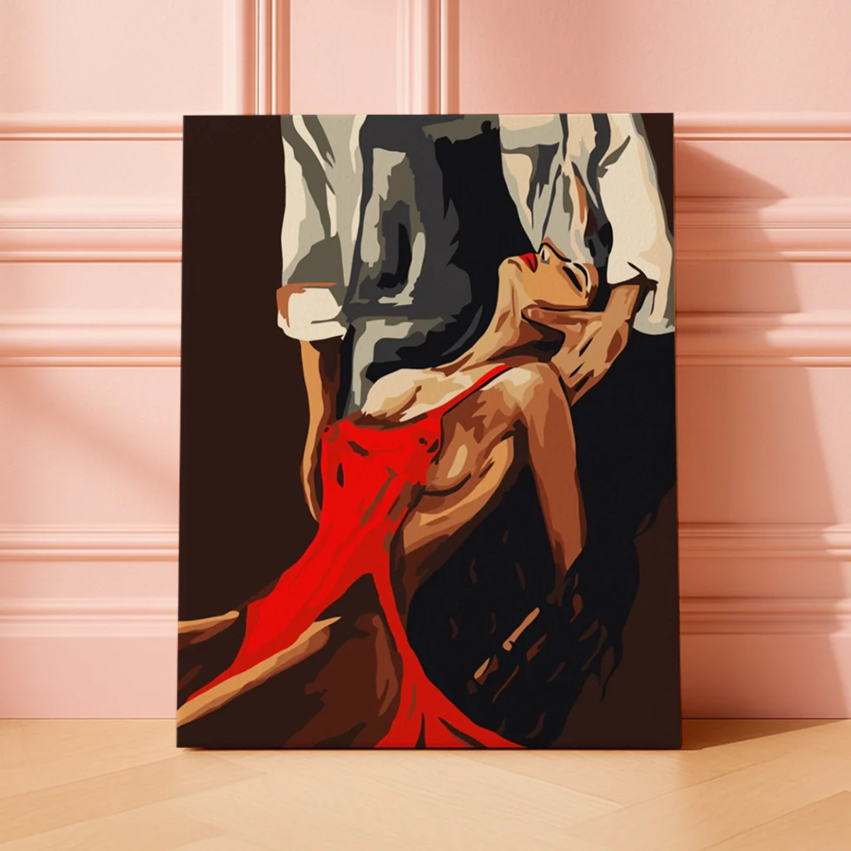 Erotic Night paint by numbers kit, 40x50 cm