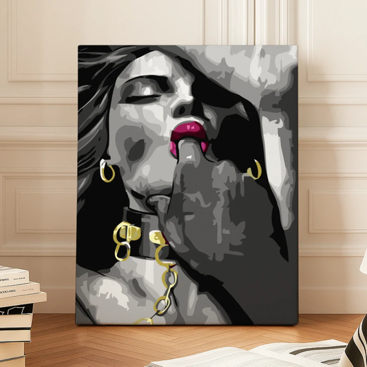 Under Control paint by numbers kit, 40x50 cm